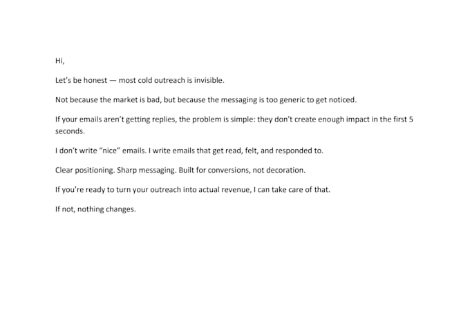 turn your outreach into a client generating revenue machine